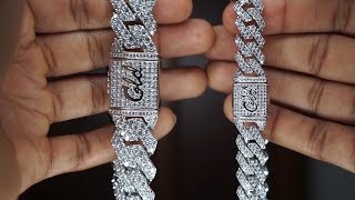 GLD Jewelry Cuban Link Chain Review [upl. by Sayer]