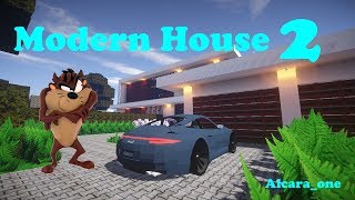 Minecraft 1710 🏡Modern House🏡 2 [upl. by Enilorac]