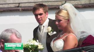 Philipp Lahm und Claudia  Hochzeit  Wedding  Filmproduction Munich [upl. by Anihc]