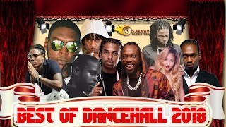 Best of Dancehall 2018 Year In Review Vybz KartelAlkalineMavadoGovanaShenseeaPopcaanMasicka [upl. by Ilrebma175]