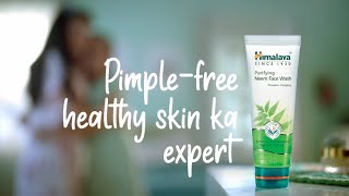 Himalaya Purifying Neem Face Wash Hindi [upl. by Onileba]