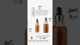 Selftanning drops and Elemis are 50 off today only ultasale selftan skincareover40 SHOP below [upl. by Ttezil]