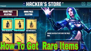 Rare Items in Free Fire Hackers Store  Free Fire Hackers Store Full Details [upl. by Nisa885]