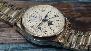 LONGINES MASTER COLLECTION Chronograph Moonphase Full Date L26734786 [upl. by Malti783]