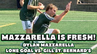 Delbarton 1 Gill St Bernards 0  HS Boys Soccer  Dylan Mazzarella Goal [upl. by Noir]