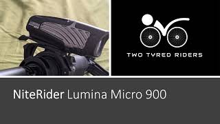 TTR Review Cycle Front Lights  NiteRider Lumina Micro 900 [upl. by Okomot]