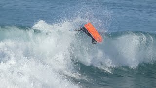 Bodyboard Morocco kenitra one day in charatan amp lmoon [upl. by Enilram]