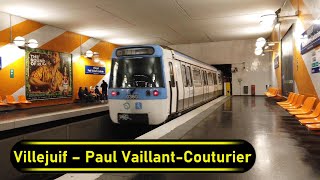 Metro Station Villejuif – Paul VaillantCouturier  Paris 🇫🇷  Walkthrough 🚶 [upl. by Tireb]