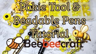 BeeBeeCraft Bee Pokie Tool amp Beadable Pen  Coupon Code Nicole10 [upl. by Chaudoin681]