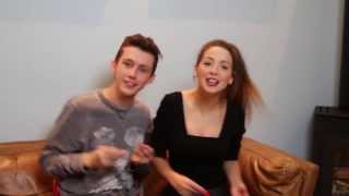 Zoella and Troye Sivan singing quotStory of My Lifequot [upl. by Hengel]