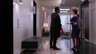 MAD MEN SEASON 5 Clip  quotTheres An Airplane Here To See Youquot [upl. by Eadnus]