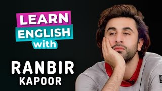 Learn English with Ranbir Kapoor  15 innovative words that Ranbir use bollywood vocabulary [upl. by Lisk]