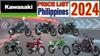 Kawasaki Price List in Philippines 2024 [upl. by Goar]