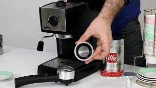 BEST ESPRESSO MACHINE DeLonghi Espresso Maker EC155  How to Make Espresso  MOORE APPROVED [upl. by Malvino]