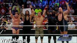 WWE John Cena vs رومان رينز vs بيج شو vs كين رولز سيث رولينز vs براي وايت vs كريس أريحا [upl. by Patrice426]