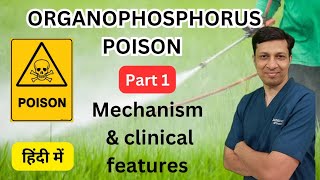 Organophosphate poisoning in hindi। OP poisoning। Organophosphorus poisoning in hindi। हिंदी।Part 1 [upl. by Wilen151]