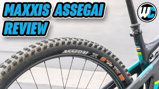 The Grippiest MTB Tire On The Planet Maxxis Assegai Review [upl. by Yeltnarb]