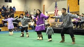 Kivalina Qinugan Inupiaq Dancers [upl. by Einahpit]