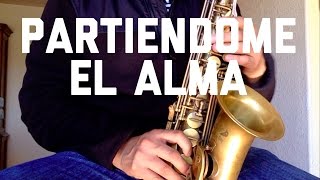 Partiendome El Alma Conjunto Primavera Sax Tutorial [upl. by Mather]