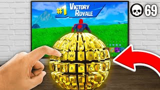 1 VS 10000 Keyboard in Fortnite [upl. by Staley]