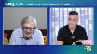 Vittorio Sgarbi sul Cicalone quotOgnuno di noi desidera essere protetto lui interpreta un [upl. by Grani]