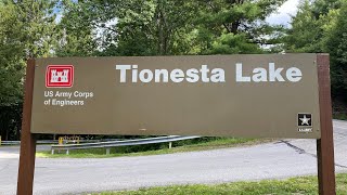 Tionesta Lake Recreation Area Pa Campground Site Tour 2023 [upl. by Anaylil]