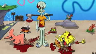 SQUIDWARD MURDER THE ENTIRE BIKINI BOTTOM [upl. by Cilegna568]