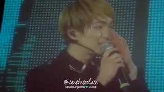 140408 SWC III in Argentina  Talk  Olé Olé Olé SHINee  Happy Birthday Jonghyun [upl. by Erde]