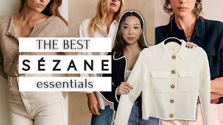 SEZANE COLLECTION  Reviewing the BEST Essentials from Sezane [upl. by Ander]