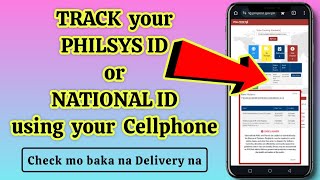 Paano mag TRACK ng Philsys ID or National ID gamit ang Cellphone [upl. by Easton]