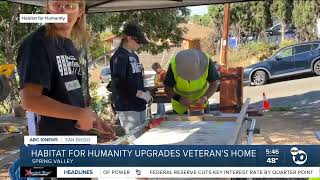 Veterans Build 2024  11072024  ABC 10 News San Diego [upl. by Nahaj]