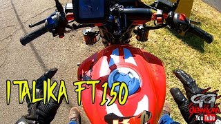 italika ft 150 GTS  una motocicleta ideaL ITALIKA FT150 [upl. by Greenwell]