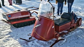 Delavan Township Winterfest 2024  Ice Carving amp Old Snowmobiles [upl. by La]