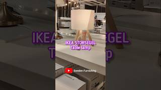 Ikea storsegel table lamp new 2024 [upl. by Introc]