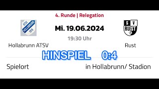 Relegation ATSV Hollabrunn gegen SV Rust [upl. by Edra]