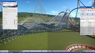 Planet coaster roller coaster only challenge Chaosedition No Commentary [upl. by Anayra]