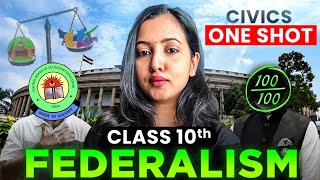 FEDERALISM FULL CHAPTER  CLASS 10 CIVICS  SHUBHAM PATHAK class10 sst socialscience federalism [upl. by Itoyj]