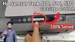 Hp Smart Tank 500 Cartridge Problem 100 Solved  Tech SD Support [upl. by Mandel]