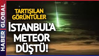 HEYECANLANDIRAN GÖRÜNTÜ I İstanbula Meteor Düştü İddiası [upl. by Eiramalegna]