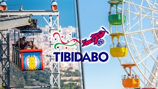 TIBIDABO Barcelona 2023 🎠 El Parque de Atracciones con las mejores vistas del mundo [upl. by Aroel499]