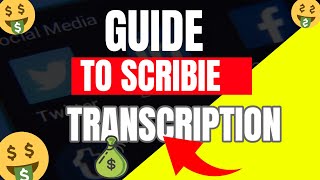 SCRIBIE TRANSCRIPTION GETTING STARTED PT 1 [upl. by Laohcin]