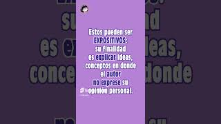 ¿Qué son los textos lineales  Textos EXPOSITIVOS y ARGUMENTATIVOS shorts [upl. by Kelam287]