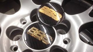 BBS Wheels Real vs Fake Center Cap Comparison [upl. by Serge272]