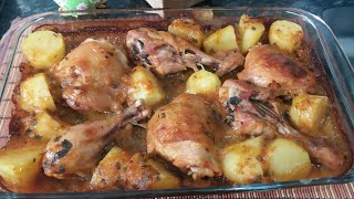 COXA E SOBRECOXA ASSADA DELICIOSA  RECEITINHAS COM AMOR [upl. by Anailuy]