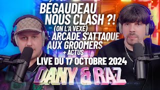 ACTU  Bégaudeau nous CLASH  on la vexé  Arcade sattaque aux GROOMERS [upl. by Nevin]