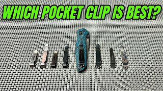 How Many Benchmade Pocket Clip Options Are There [upl. by Rese]