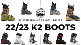 2023 K2 Dispatch FL3X amp Recon Team Boots  Blister Summit Brand Lineup [upl. by Iv]