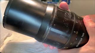 Questar 700 Lens  Disassembly and Restoration [upl. by Benn]