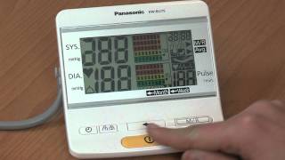 Panasonic BU75 bovenarm bloeddrukmeter [upl. by Nigle945]