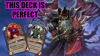 This is in my TOP 4 FAVORITE WILD DECKS  Cubelock  Showdown in the Badlands  Wild Hearthstone [upl. by Berry]